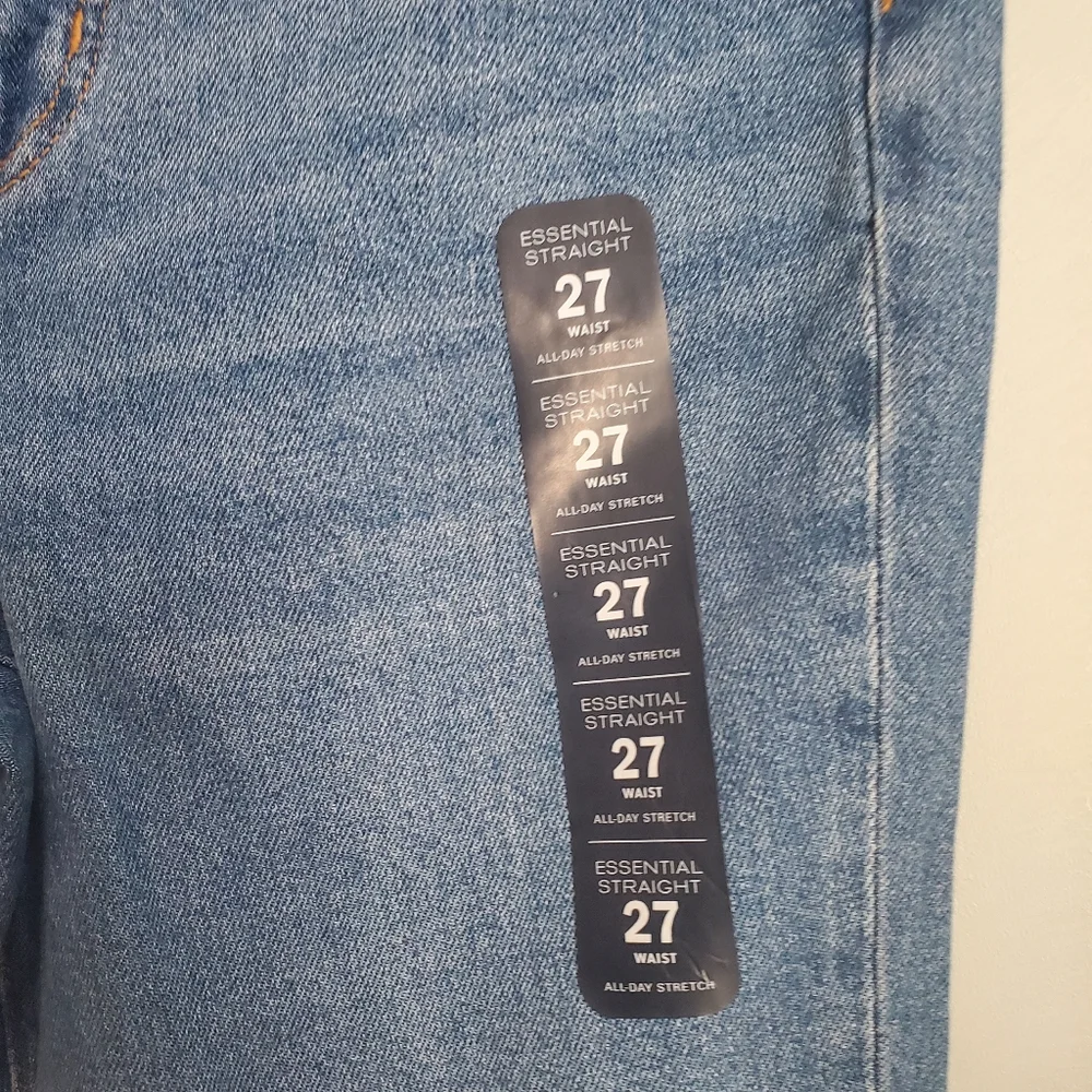 J.Crew Essential Straight Jeans Denim Women’s Size 27 NWT